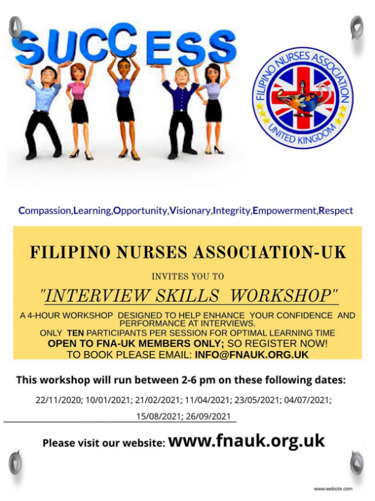 FNA-UK Interview Skills Workshop